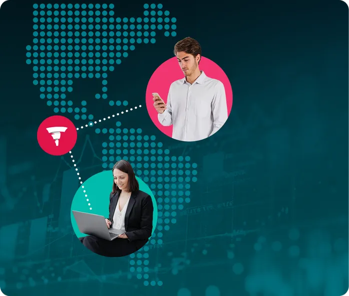 esquema que representa conexión